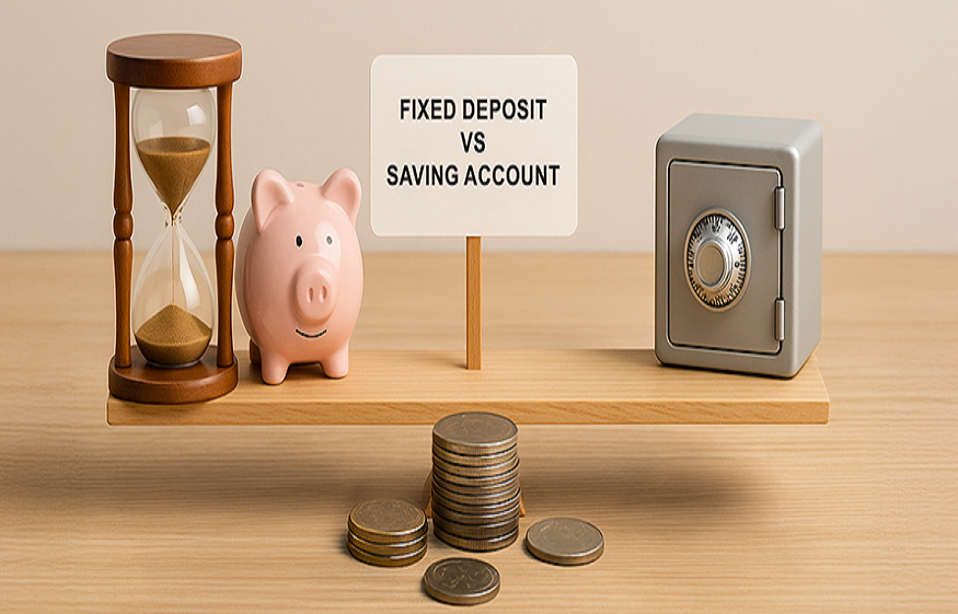 Fixed Deposit vs Savings Account: What Should You Pick for Short-Term Goals?
