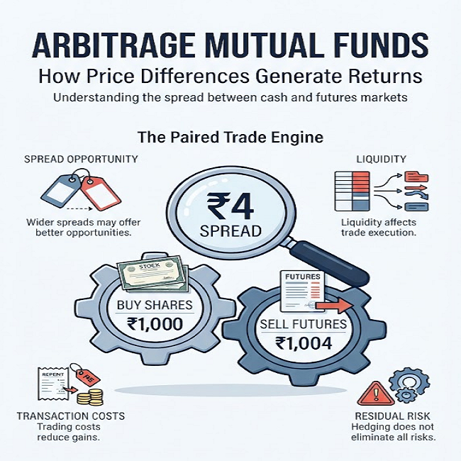 Arbitrage Mutual Funds: How Price Differences Between Markets Are Used to Generate Returns